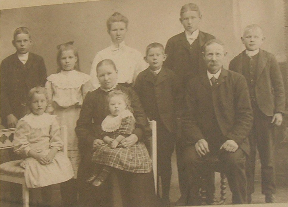 Familjen Trulsson år 1910
